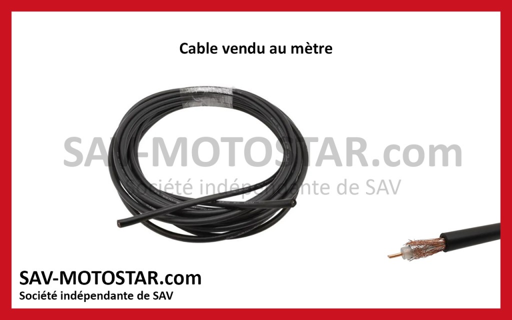 Cable antenne RG58